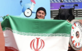 An employee of the Ministry of Petroleum became the champion in the Para-Asian Games