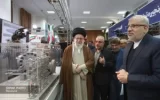 The Leader of the Islamic Revolution of Iran visited the domestic production capabilities exhibition