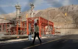 Gas discharge towers are set up in Tehran