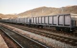 The first train from Iran goes to China