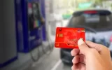 Redistribution of car fuel card