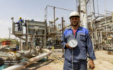 Carrying out major repairs at the mobile gas collection center