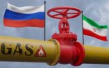 Russian gas entering Iran from Azerbaijan