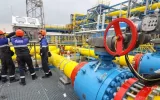 ثبت رکورد صادرات گاز روسیه به چین