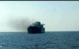 کشتی انگلیسی حامل سوخت برای بمب افکن های اسرائیل مورد هدف قرار گرفت