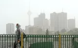 شاخص کیفیت و آلودگی هوای تهران ۲۲ خرداد