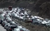 ترافیک در محورهای چالوس و هراز