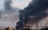 آتشسوزی پالایشگاه نفت آبادان مهار شد آتشسوزی پالایشگاه نفت آبادان مهار شد