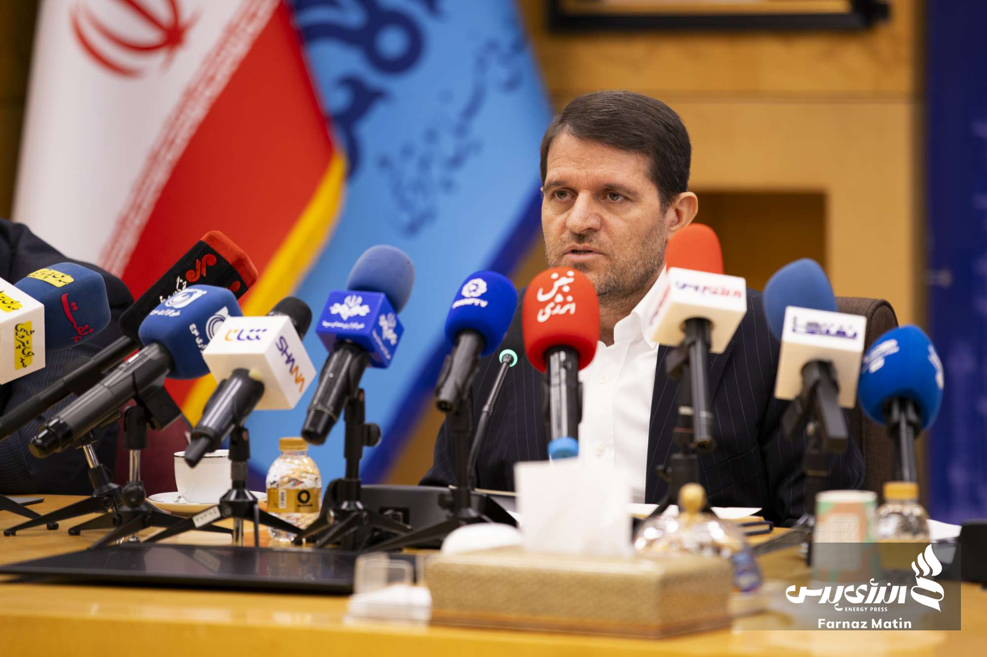 نشست خبری مدیرعامل شرکت ملی صنایع پتروشیمی در هفته دولت 