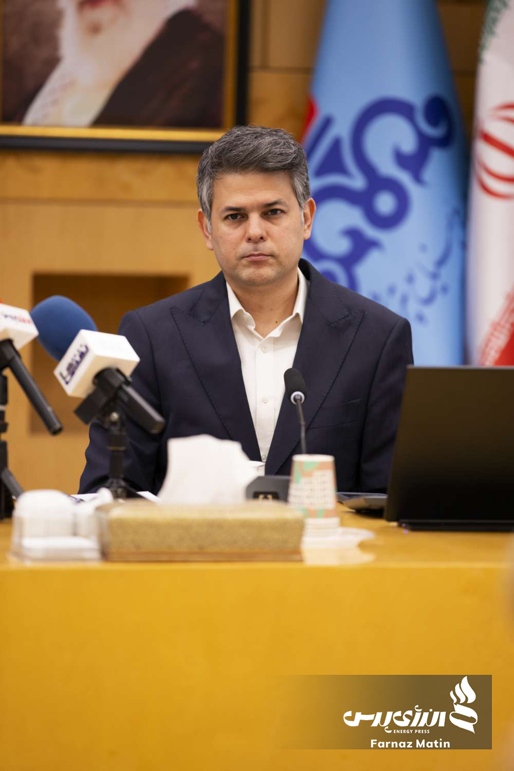 نشست خبری مدیرعامل شرکت ملی صنایع پتروشیمی در هفته دولت 